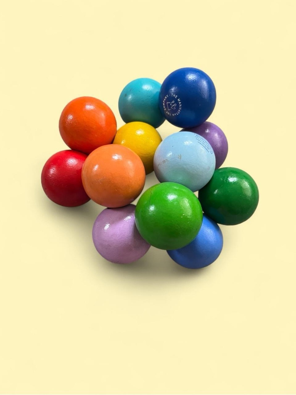 The Manhattan Toy Company Classic Baby Beads, wooden baby toy